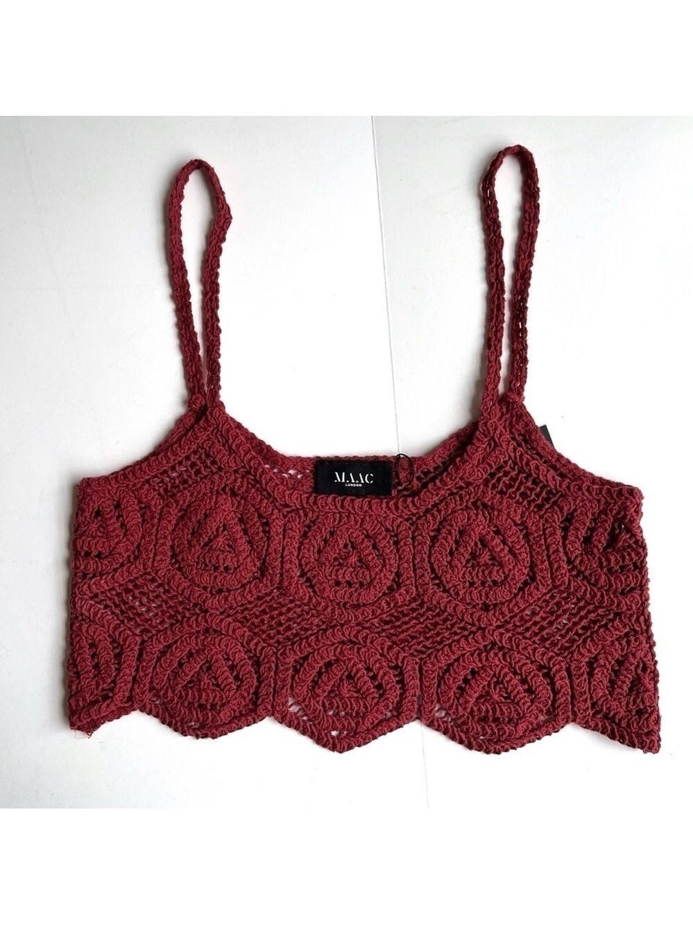 MAAC London Crochet Crop Top & Shorts Set - Picture 3 of 12